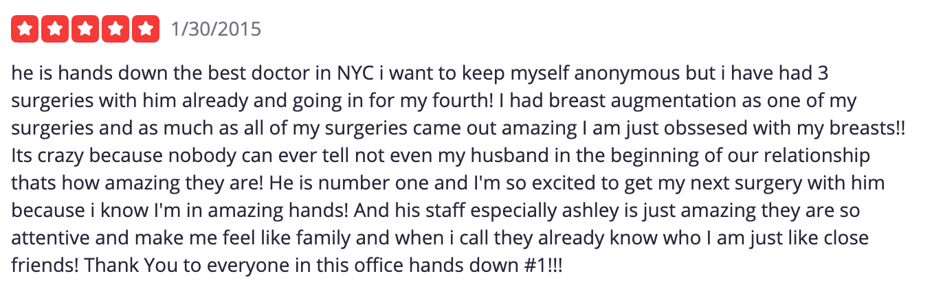 fireshot capture 775 david a. hidalgo md cosmetic surgeons 655 park ave upper east s www.yelp .com