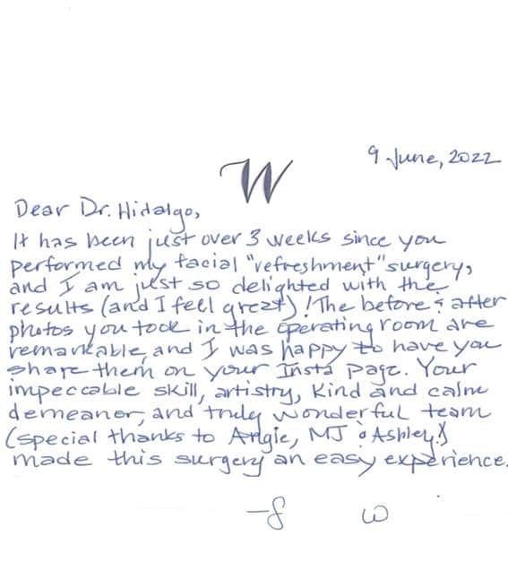 patient letter