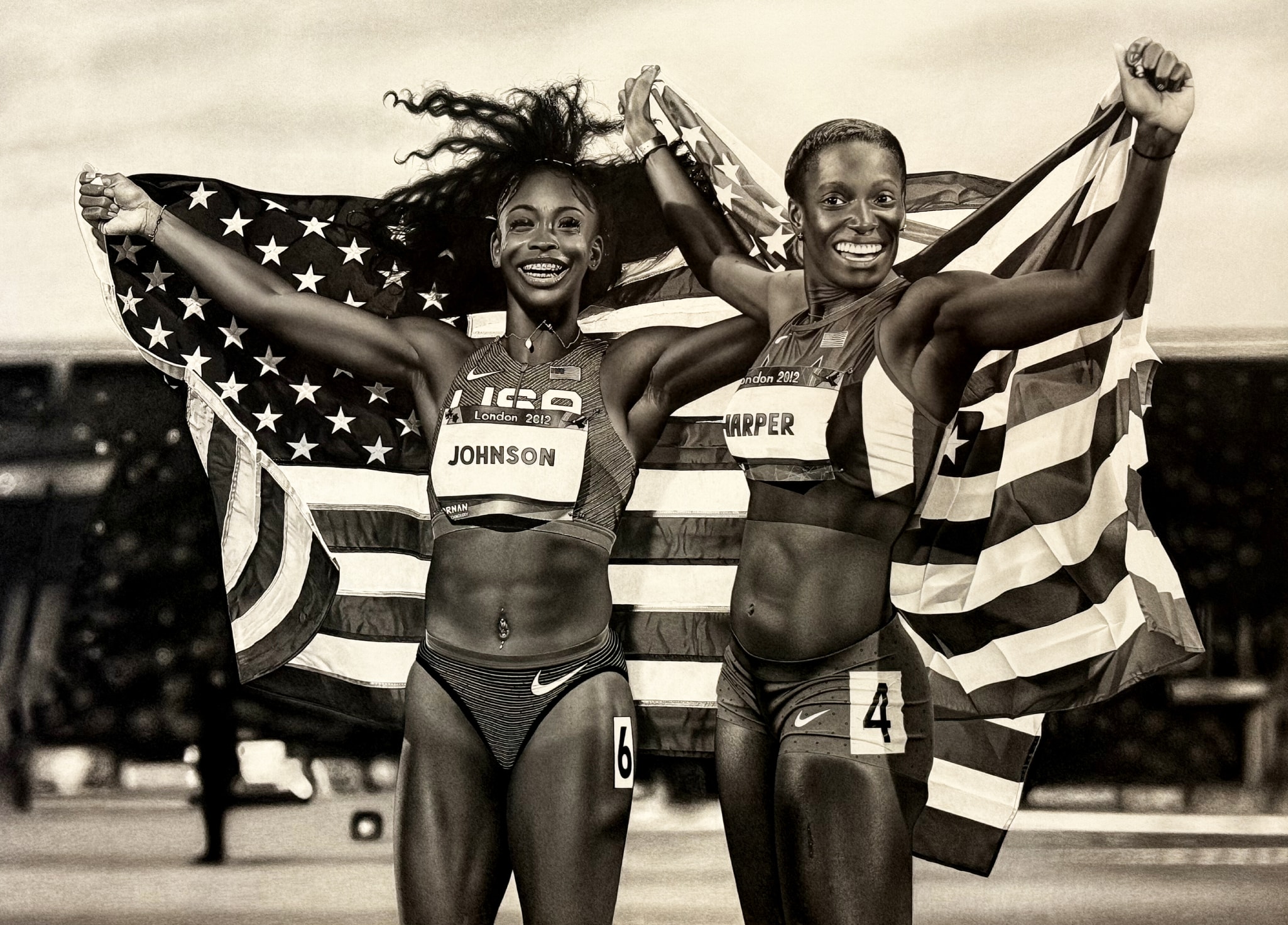 VICTORY, 37” BY 51”